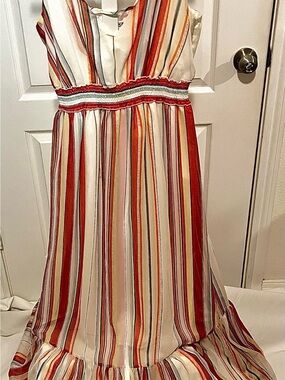 Striped summer maxi dress by BB Dakota